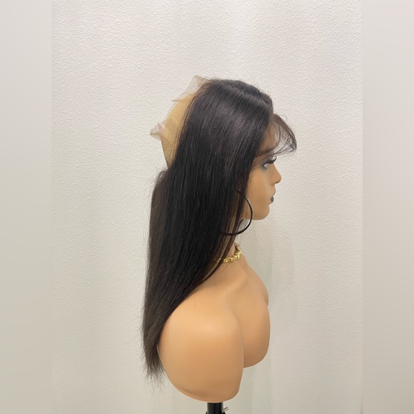 Raw Top Quality Virgin Human Hair 16” 360 Lace Frontal - Picture 6 of 13